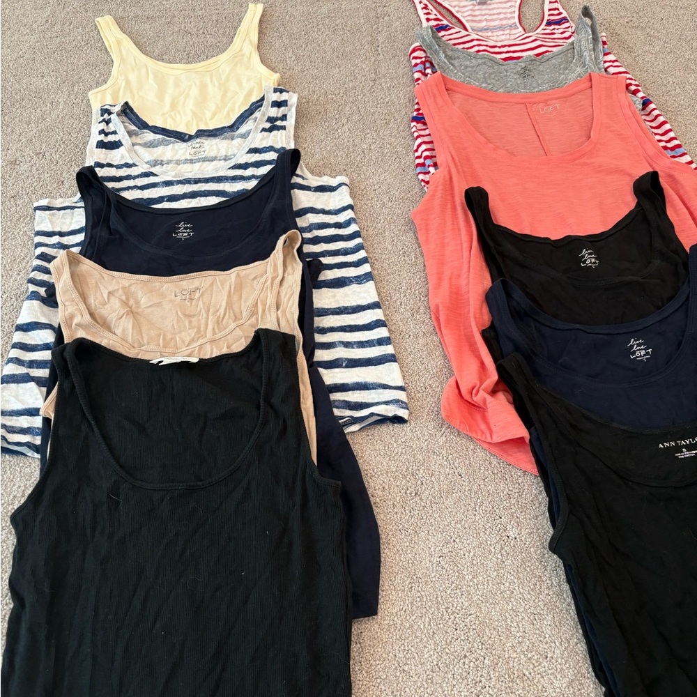 LOFT Tank Top Bundle, Sz Small - Picture 6 of 7